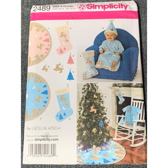 Simplicity Baby Bunting and Decorations Sewing Pattern 2589 - uncut - Picture 10 of 10